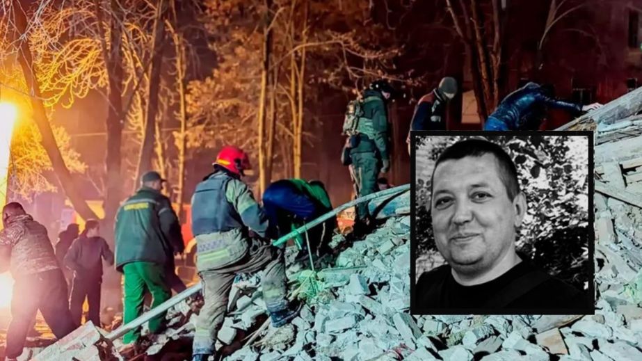 У Кривому Розі попрощалися із загиблим під час ракетного удару по Кривому Рогу (ФОТО)
