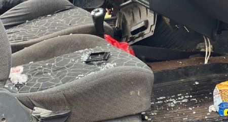 В Кривом Роге после столкновениях два автомобиля превратились в металлолом