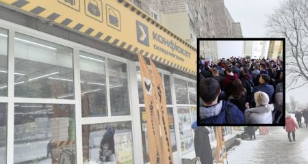 У Дніпрі черга штурмує магазин одягу (ВІДЕО)