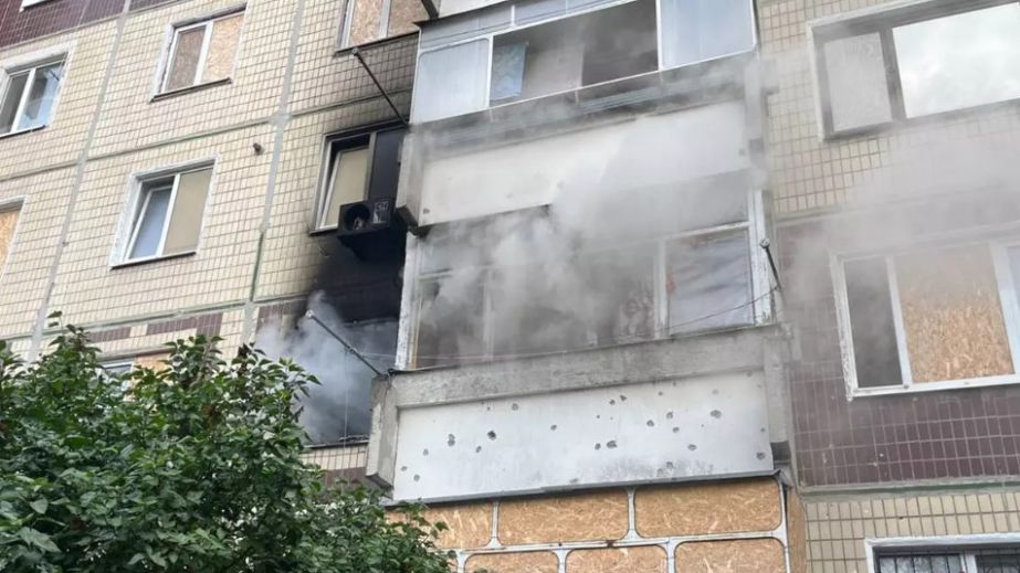 В Никополе вспыхнул пожар в квартире