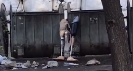 У Кривому Розі протези ніг викинули на смітник (ВІДЕО)