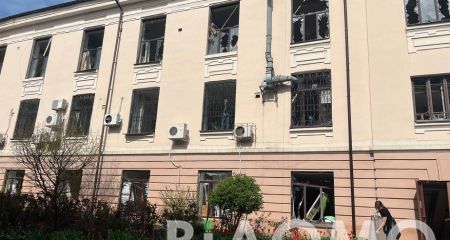 У Дніпрі "шахед" пошкодив медичний університет (ФОТО, ВІДЕО)