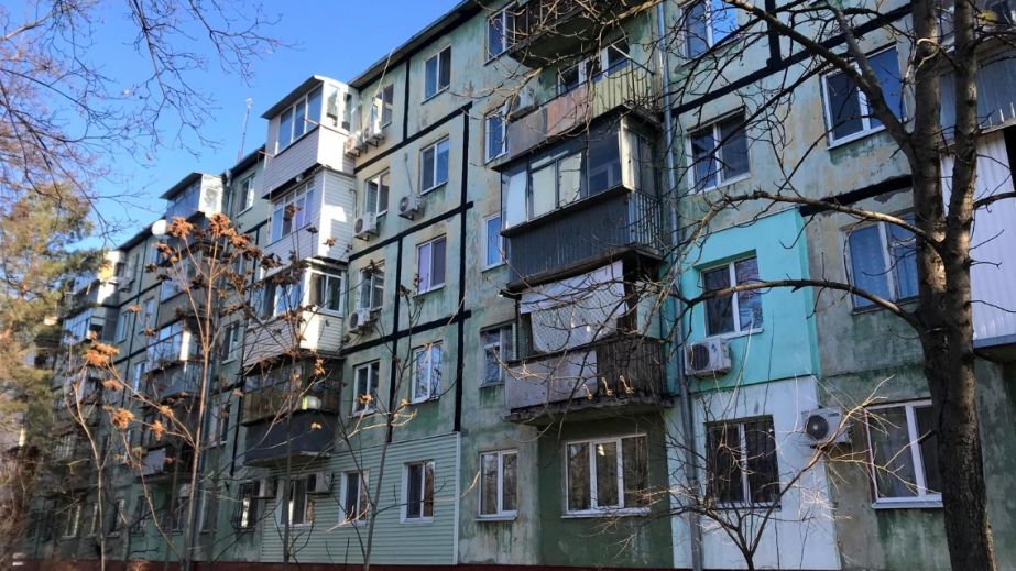 В Днепре за почти 15 миллионов гривен утеплят одну из многоэтажек