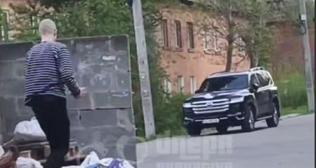 У Дніпрі чоловік влаштував дебош на смітнику (ВІДЕО)