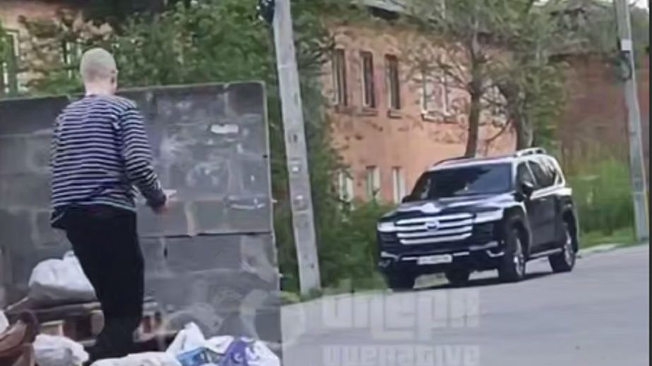 В Днепре мужчина устроил дебош на мусорнике (ВИДЕО)