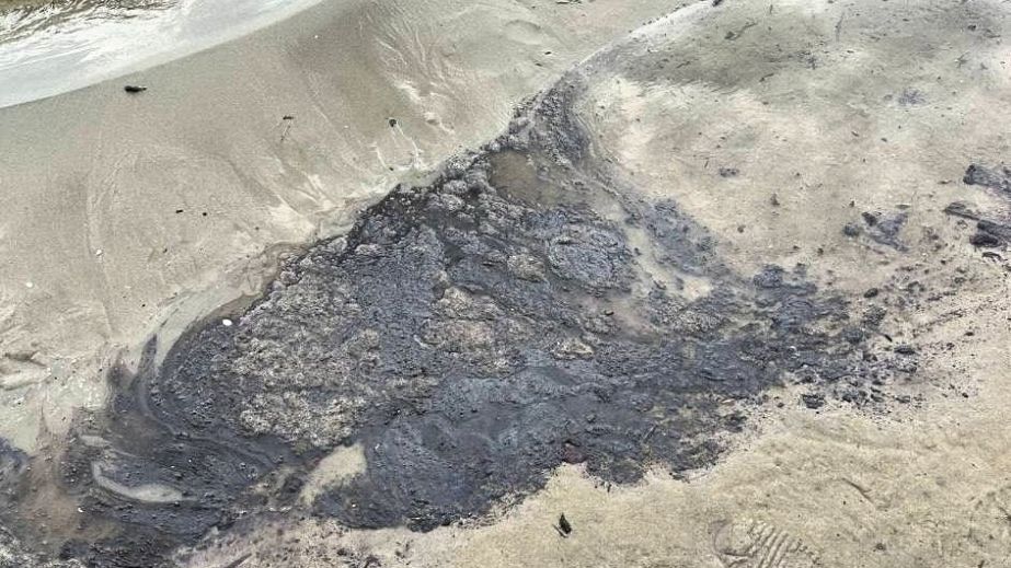 Енергетики пояснили причини забруднення мазутом пляжу на житловому масиві Придніпровський