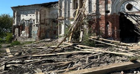 Росіяни знищили у Новопавлівці старовинний храм (ФОТО)