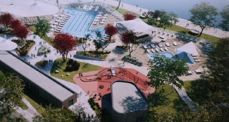 В Днепре на Победе может появиться новая зона отдыха с кафе и бассейнами: подробности