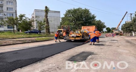 В Павлограде за 3 миллиона ремонтируют дорогу на улице Озерной (ФОТО, ВИДЕО)
