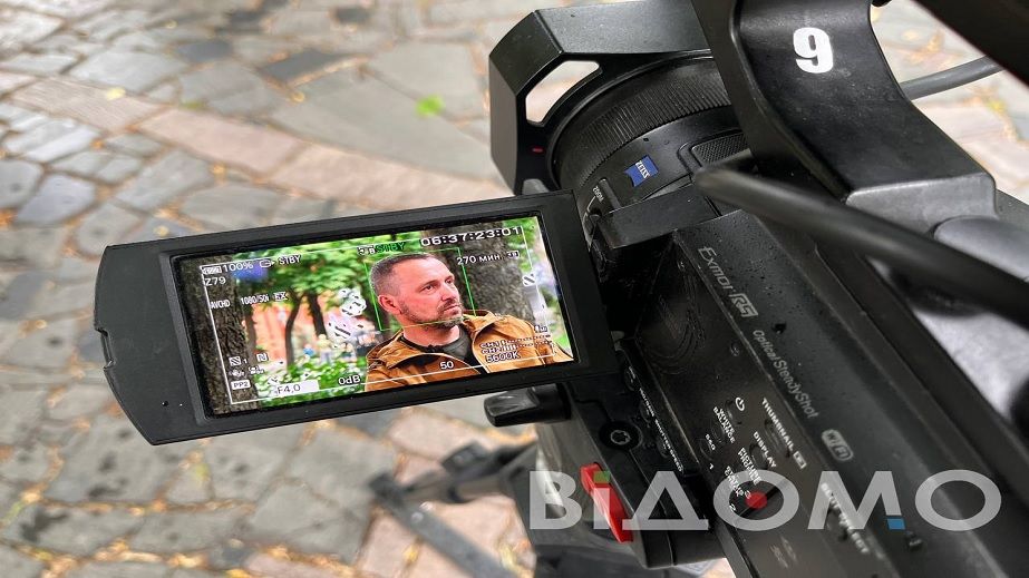В Днепре снимают кино о военных-творцах (ФОТО, ВИДЕО)