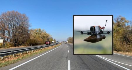 Россияне дронами обстреливают трассу в Днепропетровской области (ВИДЕО)