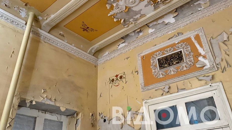 Лепнина и обшарпанные стены: как в Павлограде выглядит выставленное на аукцион главное здание "Укрпочты" (ФОТО, ВИДЕО)