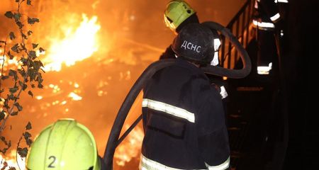 На Дніпропетровщині росіяни вдарили дроном по рятувальникам (ФОТО)
