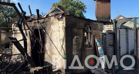 Як у Дніпрі під час нічного удару зруйнувало приватні будинки (ФОТО, ВІДЕО)