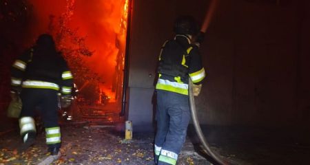Рятувальники показали кадри наслідків ударів по Дніпропетровщині (ФОТО)