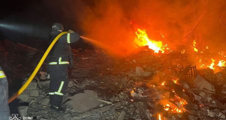 Внаслідок повторного удару по Синельниковщині загинув рятувальник (ФОТО)