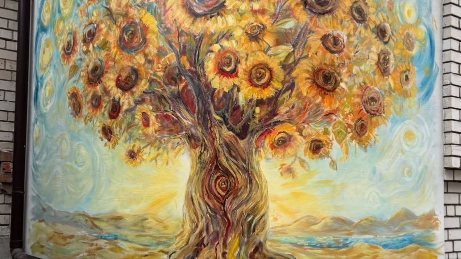 У Дніпрі з’явився мурал на стіні багатоповерхівки (ФОТО)