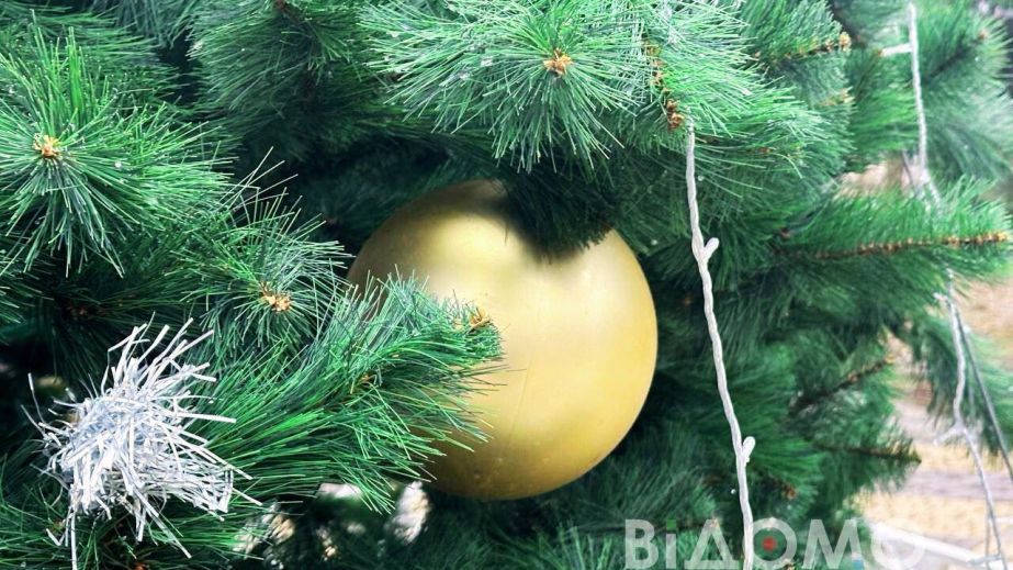 В Каменском украсили проспект Шевченка праздничными гирляндами (ФОТО)