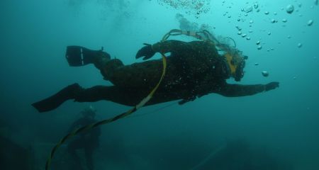 Рыбачили с подводным...