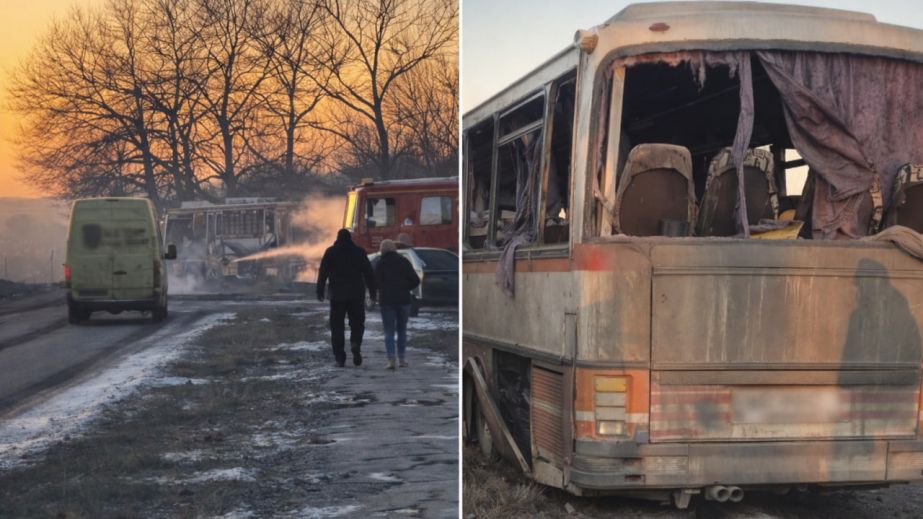 Внаслідок удару по службовому автобусу - 15 загиблих, шестеро у важкому стані: наслідки ворожих атак за день 1 лютого