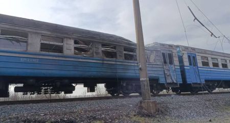 На Криворожье сменили движение пригородных поездов после обстрелов