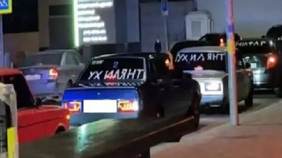 В Днепре состоялся импровизированный "автозабег уклонистов"