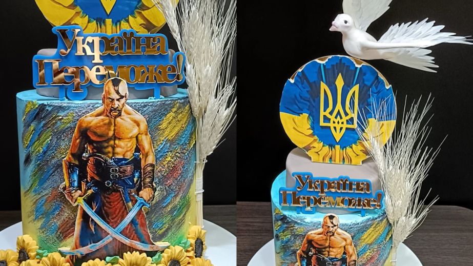 На підтримку захисників: дніпровський кондитер продав торт за 13 тисяч гривень на аукціоні (ФОТО)