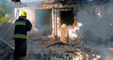 На Дніпропетровщині сталася пожежа у будинку: загинув чоловік