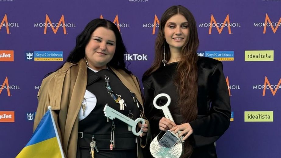 Учасниці "Євробачення" Alyona Alyona і Jerry Heil зібрали кошти на відбудову гімназії на Дніпропетровщині