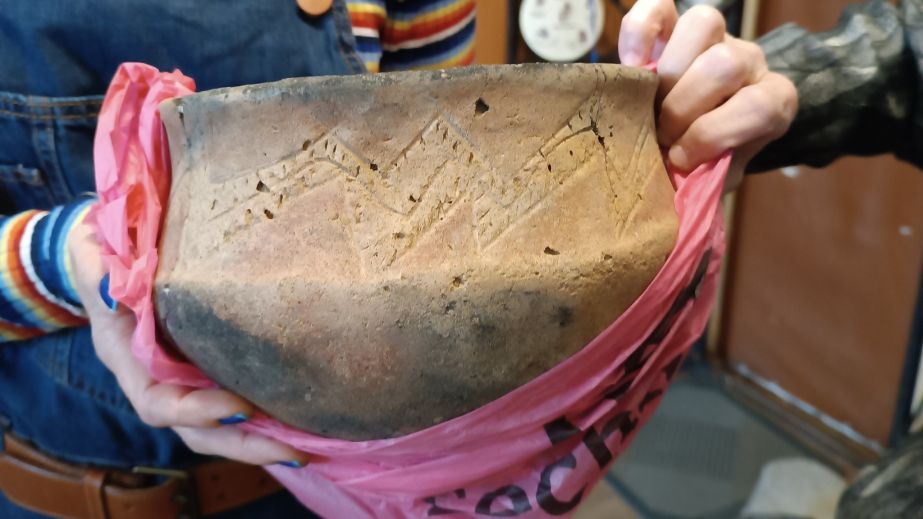 Историческому музею Днепра передали ценные археологические находки из древних курганов (ФОТО)