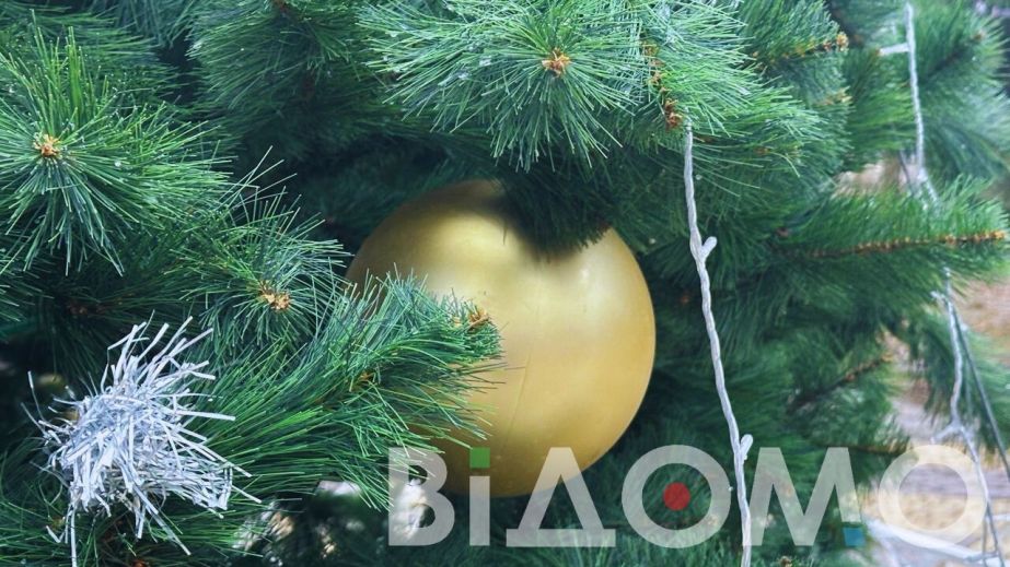 В Кривом Роге с районной елки украли игрушки и гирлянды (ФОТО)