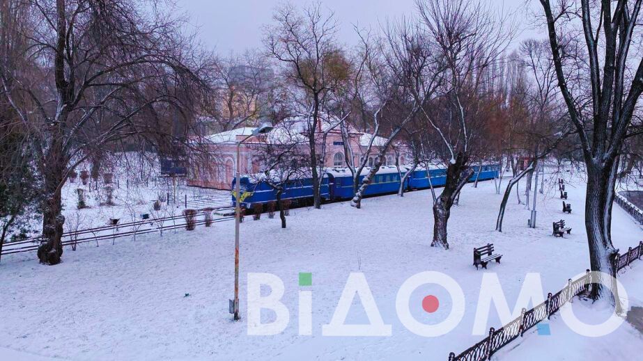 У Дніпрі анонсували початок зимового сезону дитячої залізниці