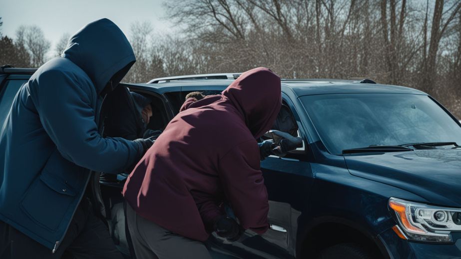 В Кривом Роге подростки обокрали автомобиль мужчины (ФОТО)