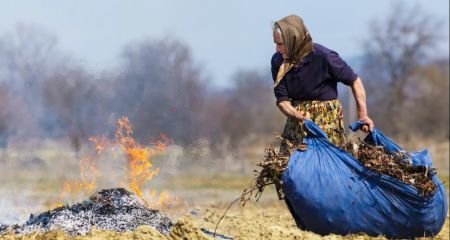 На Криворожье в пепелище обнаружили обгоревшее тело пенсионерки