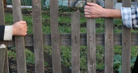 На Криворожье спор соседей из-за забора завершился дракой с переломом ноги и судом