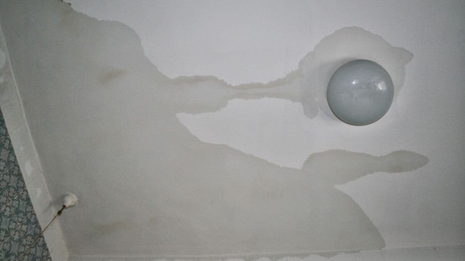 У Кривому Розі в одному з будинків через прорив труб вода тече зі стель квартир (ВІДЕО)