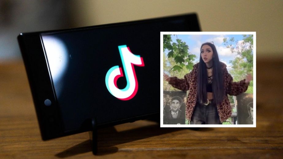 Дівчина-підліток з Дніпра влаштувала танці на могилах для TikTok (ВІДЕО)