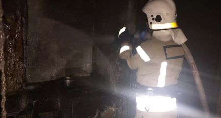 Женщина с ребенком получили ожоги во время пожара в Самаровском районе 