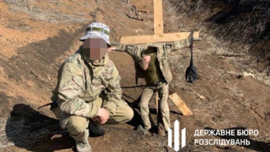 Побив солдата і велів прив’язати до хреста: повідомлено про підозру офіцеру 211 бригади (ФОТО)