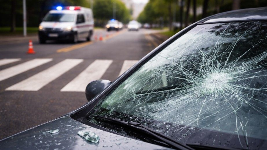 У Кривому Розі авто збило жінку на переході та врізалося у дерево (ФОТО)