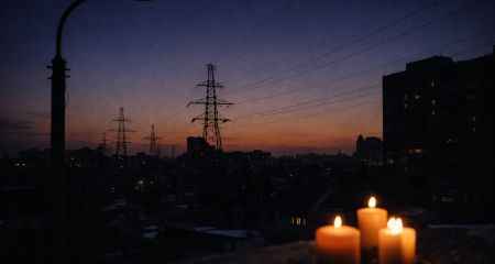 В Кривом Роге люди митинговали возле ДТЭК из-за "неравномерных" отключений света