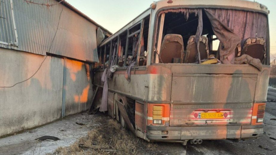 12 загиблих, внаслідок влучання російського БпЛА в автобус у Павлоградському районі (ФОТО)