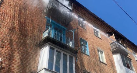 В Кривом Роге сгорела квартира