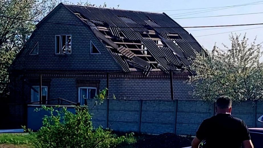 Обломки ракеты повредили 15 частных домов в Криворожском районе
