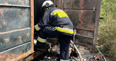 В Днепровском районе во время пожара травмировалась женщина