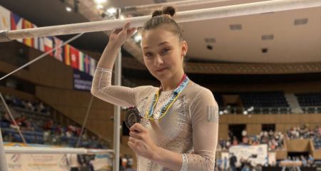 Гімнастка з Дніпропетровщини виборола срібло на етапі Кубку світу