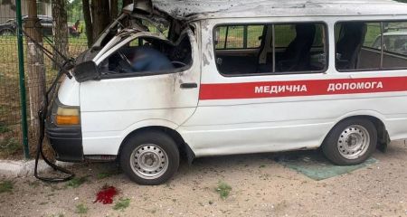 В Никополе 29 мая россияне попали в карету скорой помощи: погиб водитель