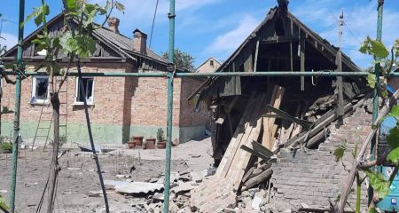 Ночью 5 мая россияне беспощадно атаковали Никопольщину разными видами вооружения