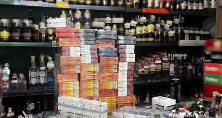 В магазинах Кривого Рога обнаружили нелегальные алкоголь и табак на полтора миллиона гривен (ФОТО)