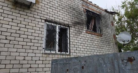 В течении 9 мая россияне атаковали Никопольский район 